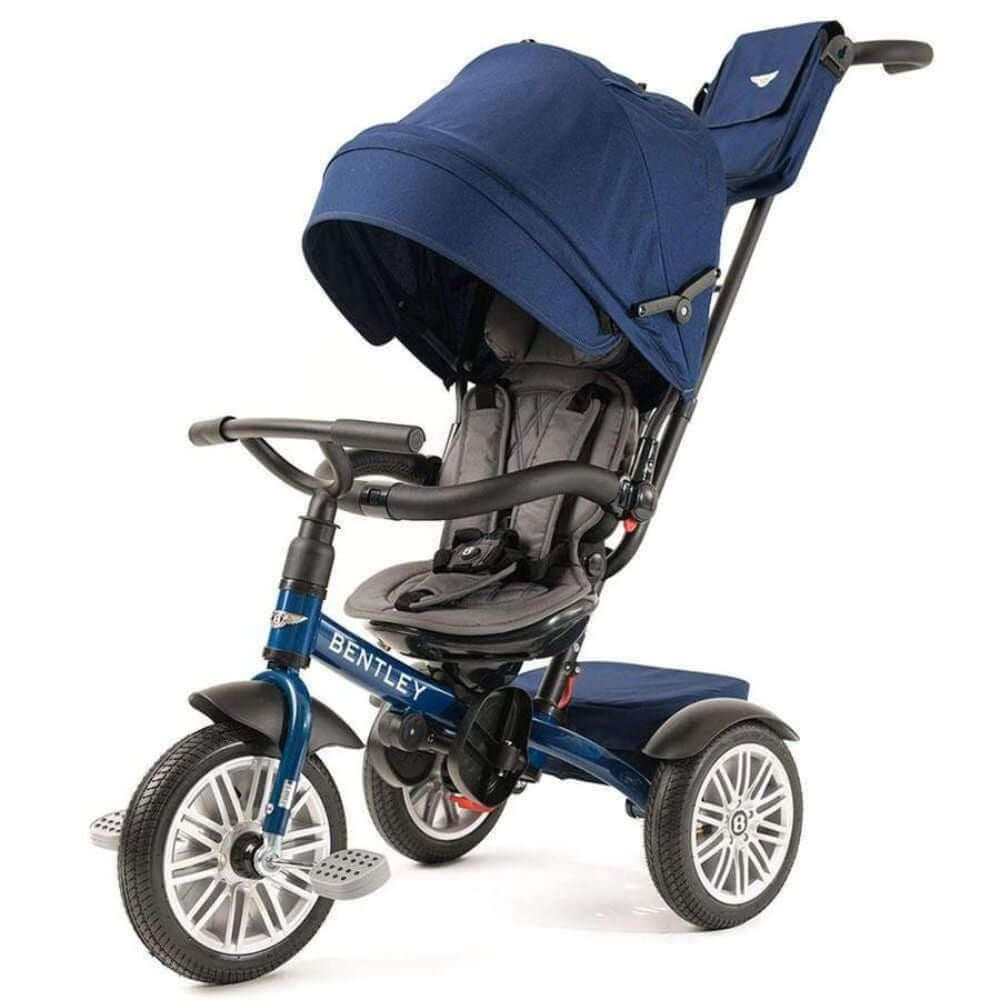 Bentley 6 In 1 Baby Tricycle And Stroller Blue