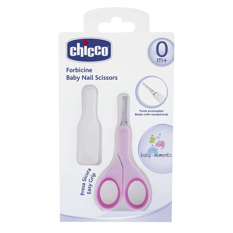 Chicco Baby Nail Scissors (Pink) – The Moms Darling Baby Shop