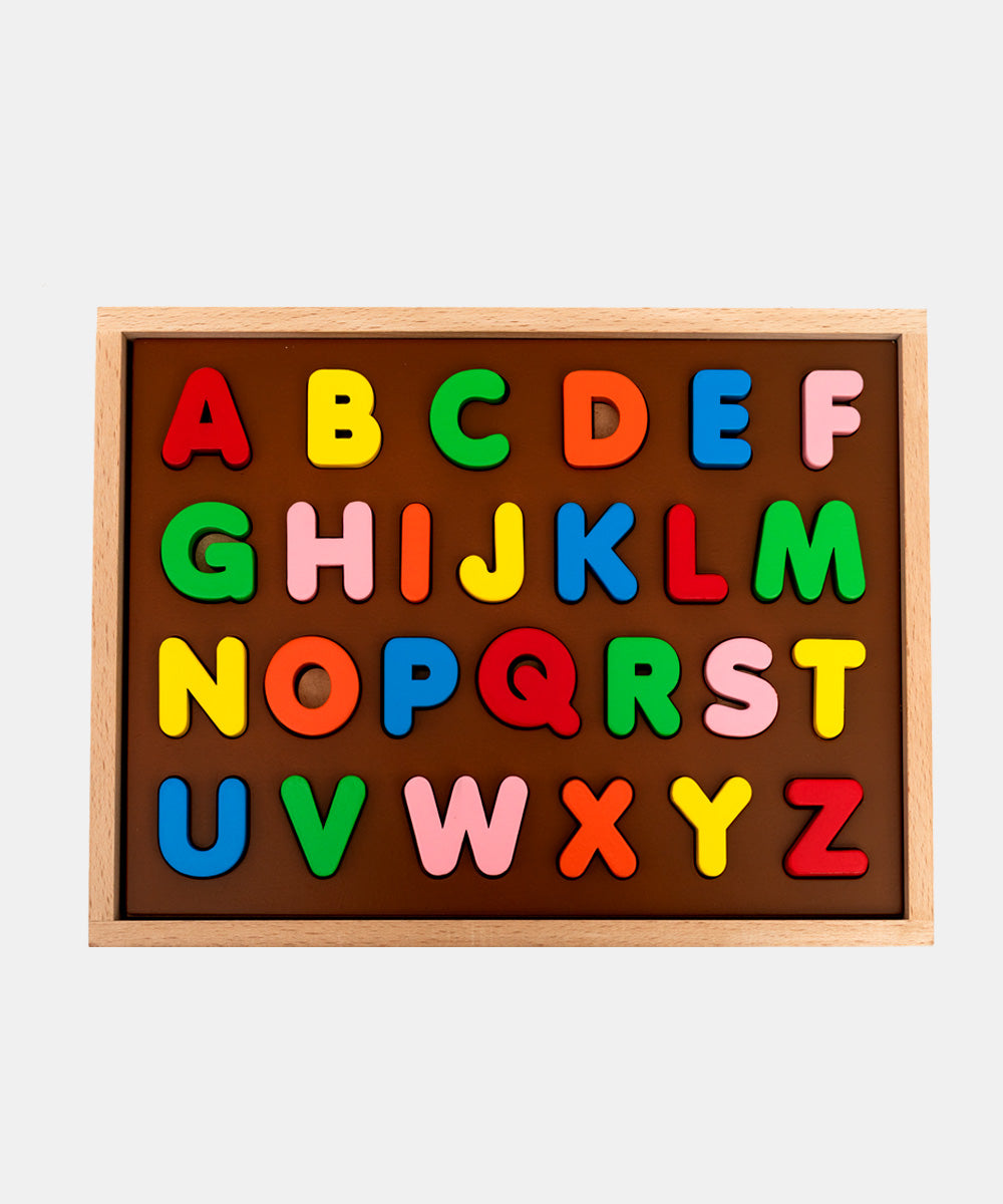 Hilife English Alphabet Puzzle 3-Layers Uppercase – The Moms Darling ...