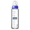 Hopop Premium Slim Neck Glass Feeding Bottle (250ml) - Assorted