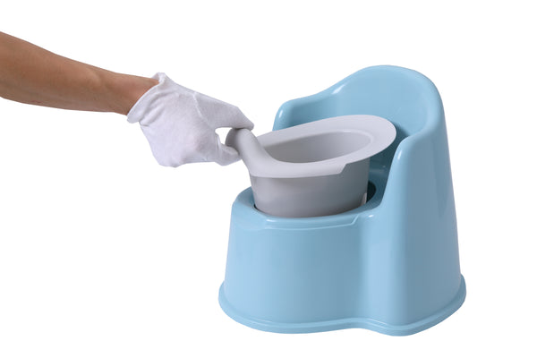 Babyhood Baby Plastic Potty Training Chair - Blue