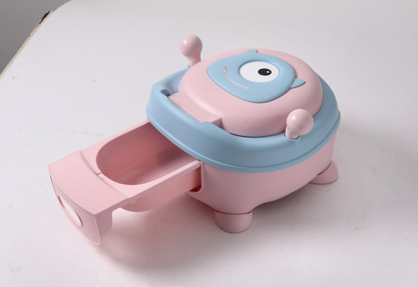 Babyhood Animal Design Baby Plastic Potty Training Chair - Pink