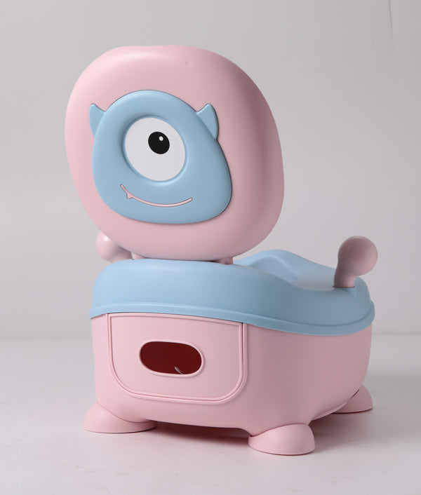 Babyhood Animal Design Baby Plastic Potty Training Chair - Pink