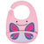 Skip Hop Zoo Fold & Go Silicone Bib Butterfly