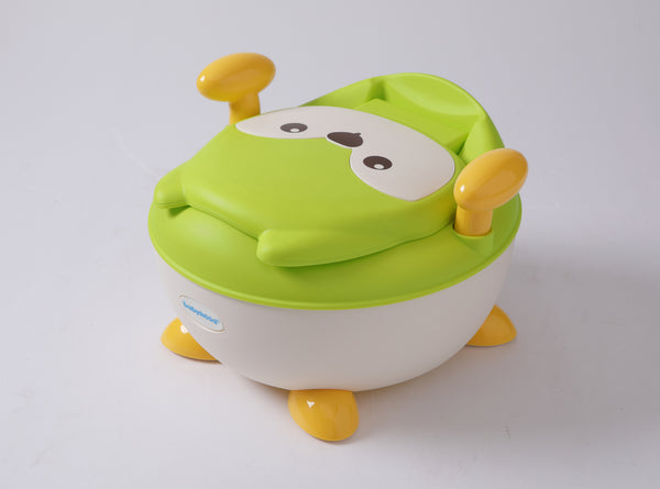 Babyhood Animal Design Baby Plastic Potty Training Chair - Green