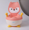 Babyhood Animal Design Baby Plastic Potty Training Chair - Pink