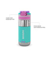 Rabitat Clean Lock Insulated Stainless Steel Bottle - 410Ml (Chatter Box)