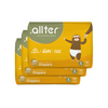 Allter Organic Bamboo Diapers- Small Size (3-6 kgs) - 32Pcs x 3pkt