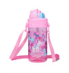 Smiggle Glide Teeny Tiny Plastic Drink Bottle With Strap 400Ml Pink, 3Y+