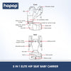 Hopop Elegant Hip Seat Baby Carrier