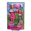 Barbie & Stacie Doll Set With 2 Pet Dogs & Accessories