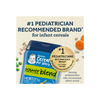 Gerber Power Blend Probiotic Cereal For Babies Oatmeal - Lentil, Peach & Apple