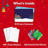 Skillmatics Foil Fun - Holiday Magic Art And Craft Activity Set