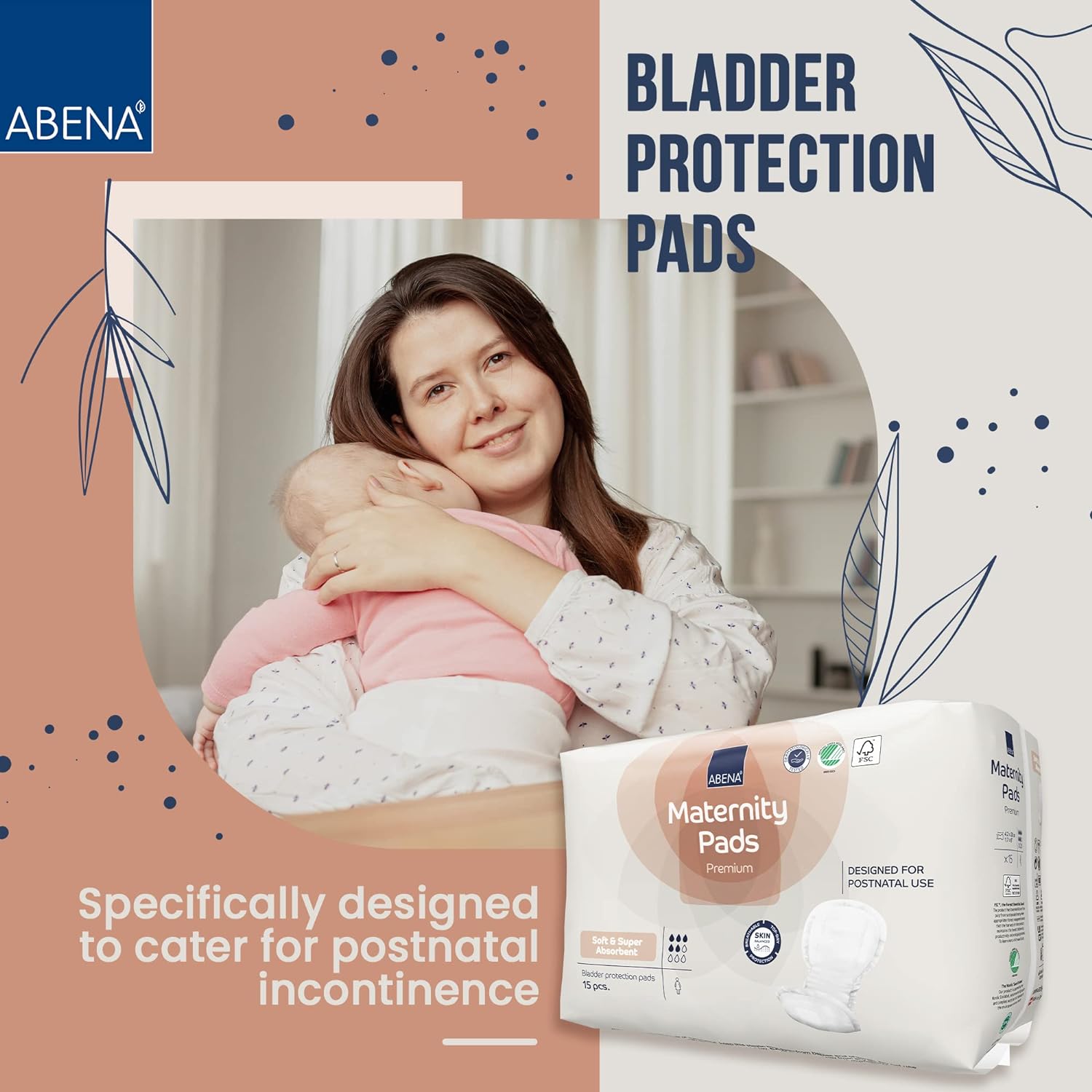 Abena Maternity Pads (Pack Of 15) – The Moms Darling Baby Shop
