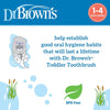 Dr Browns Baby and Toddler Toothbrush - Grey