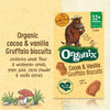 Organix Cocoa & Vanilla Gruffalo Biscuits For Babies - 12+Months, 100Gms