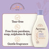 Aveeno Baby Calming Comfort Bedtime Bath & Wash Lotion With Lavender & Vanilla - 250Ml