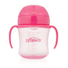 Dr Browns Soft Spout Transition Cup - Pink Deco