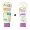 Aveeno Baby Continuous Protection Zinc Oxide Mineral Sunscreen Lotion For Sensitive Skin Spf 50 - 88Ml