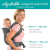 Infantino Flip 4-in-1 Light & Airy Convertible Carrier - Grey