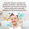 Aveeno Kids Curly Hair Shampoo With Oat Extract & Shea Butter - 354Ml