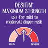 Desitin Maximum Strength Daiper Rash Paste With Zinc Oxide - 4.8 Oz (136G)