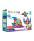 Blockaroo Magnetic Foam Building Blocks Set - 50 Pieces for Toddlers 18M+