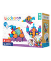 Blockaroo Magnetic Foam Building Blocks Set - 50 Pieces for Toddlers 18M+