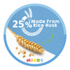 SUNTA 30pcs MIJOY Rice Husk Toy Blocks