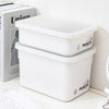 White plastic storage box with lid (Multipurpose Storage Box)