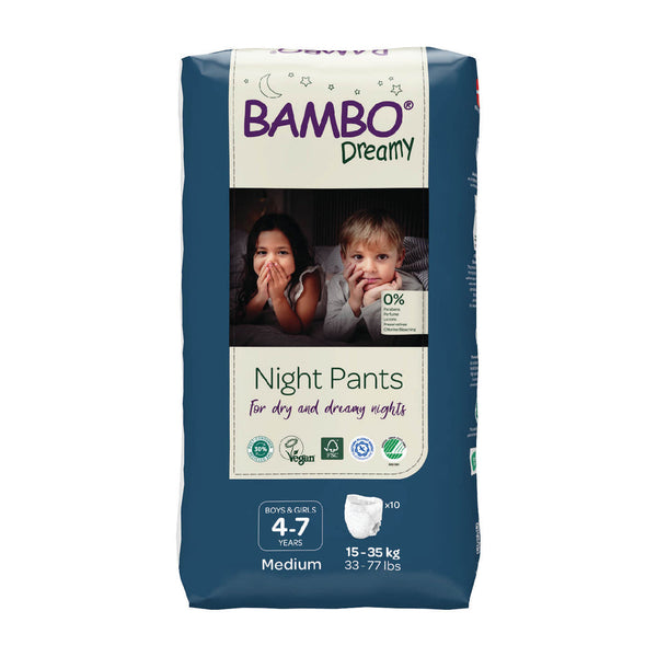 Bambo Dreamy Night Unisex Pants For Dry And Dreamy Nights (4-7 Years 15-35 Kgs)