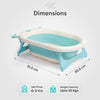 R FOR RABBIT Bubble Double Aqua Baby Bath Tub