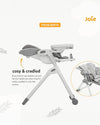 Joie Mimzy Recline High Chair - Elephant Duo