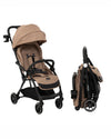 Leclerc Magic Fold Plus Lightweight Stroller Air Cabin Friendly - Sand