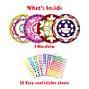 Dot it! - Mandala Art | No Mess Sticker Art (ages 3-7)