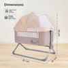 Rabitat Hop A Little baby cot - Beige