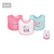 Hudson Baby Drooler Bib, Pack of 3,Pink Owl