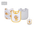 Hudson Baby Bamboo Interlock Bibs, Pack of 3, Roarsome