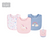 Hudson Baby Bamboo Interlock Bibs, Pack of 3, Unicorn