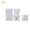 Bebe Favour Royal Bear Cozy Cuddly Teddy Blanket - Sky