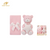 Bebe Favour Royal Bear Cozy Cuddly Teddy Blanket - Pink