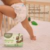 Allter Organic Bamboo Diaper Pants- Medium Size (9-14kgs) - 26Pcs