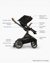 Nuna Demi Next Stroller- Caviar