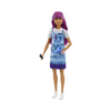 Barbie 12 Inch Salon Stylist Doll With Purple Hair & Accessories For Ages 3 Years Old & Up