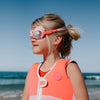 Sunny Life Melody the Mermaid Neon Strawberry Mini Swim Goggles