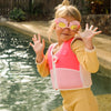 Sunny Life Melody the Mermaid Neon Strawberry Mini Swim Goggles