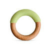 Little Rawr - Wood Silicone Simple Ring Green Lion