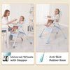 R For Rabbit Sugar Doodle Plus High Chair For Kids 3-in-1 Convertible Design - Lake Blue