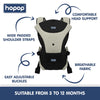 Hopop Cuddle Me Baby Carrier With 3 Carry Positions