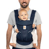 Ergobaby Pre-Loved Omni Breeze Baby Carrier SoftFlex Mesh - Midnight Blue